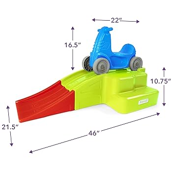 Amazon.com: Simplay3 Downhill Thrill Kids Roller Coaster